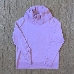 Pure merino wool cowl neck sweater